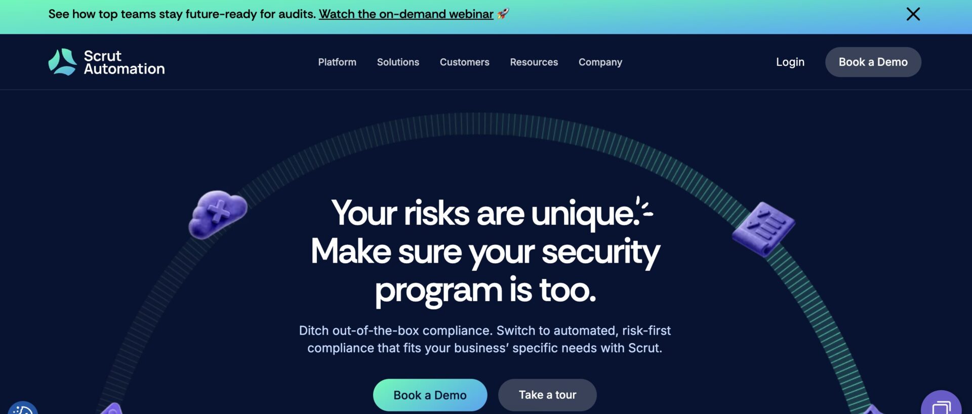 scrut automation hipaa tool - screenshot