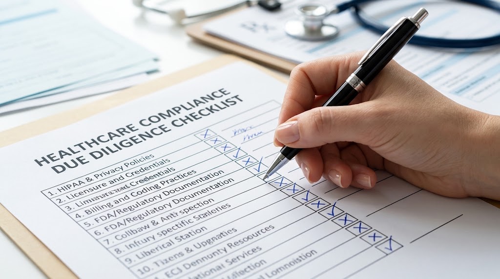 Healthcare Compliance Due Diligence Checklist